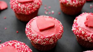 Cupcakes Saint-Valentin au thermomix