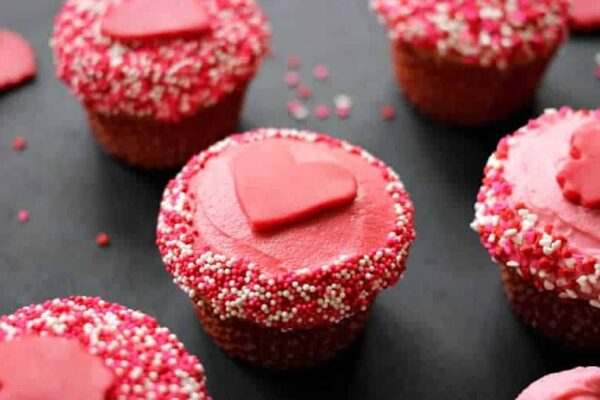 Cupcakes Saint-Valentin au thermomix