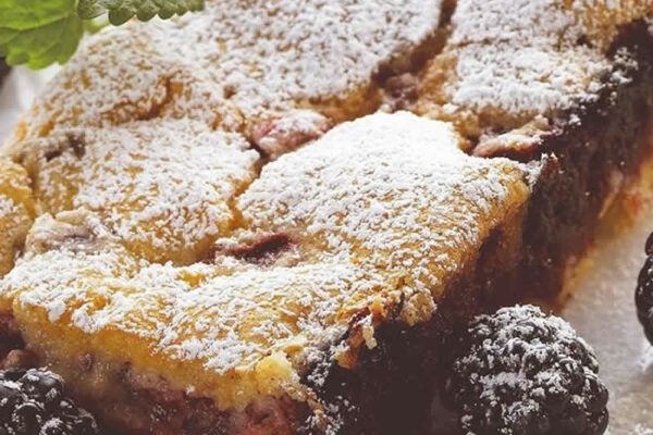 Gâteau moelleux aux mures avec thermomix