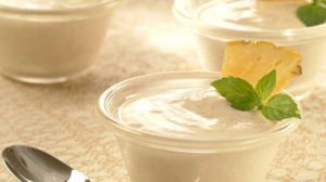 Mousse d'ananas au thermomix