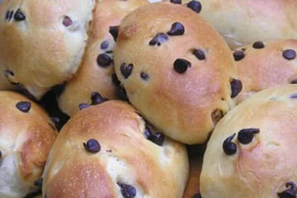 Pains au lait pépites de chocolat avec thermomix