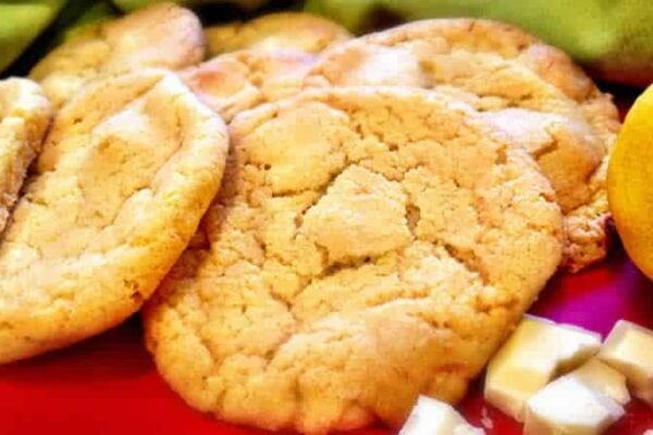 Cookie chocolat blanc et citron au thermomix