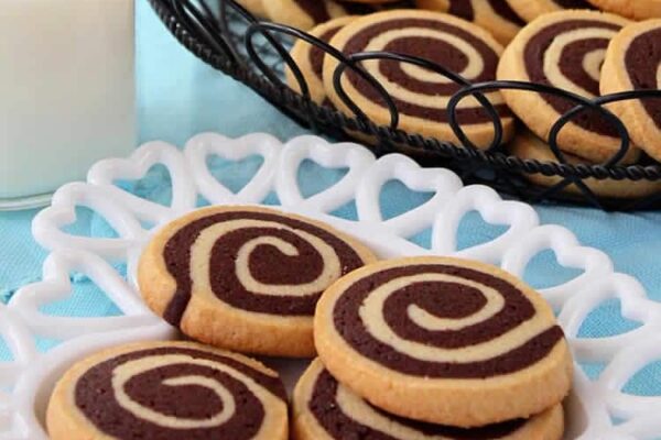 Sablés spirales au chocolat avec thermomix