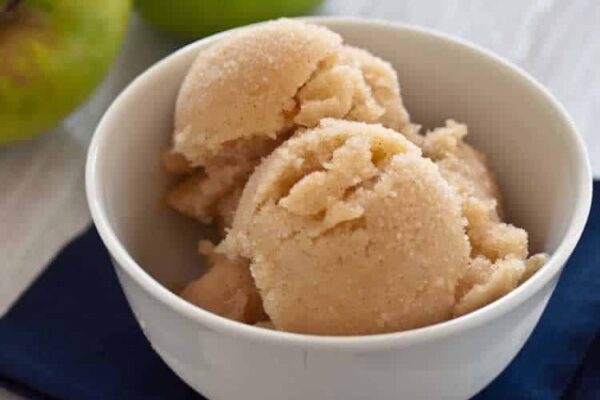 Sorbet pommes cuites au thermomix