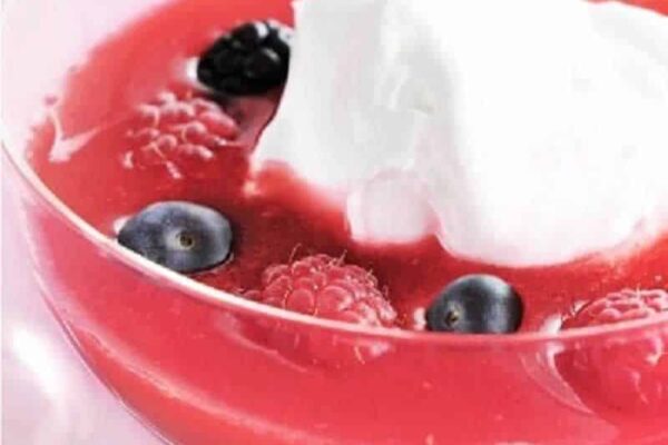 Soupe de fruits rouges au thermomix