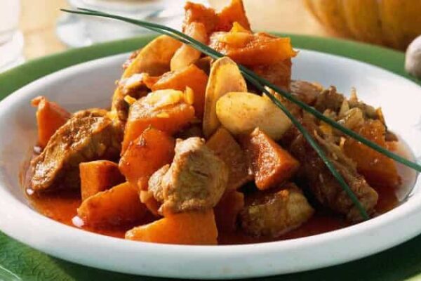 Tajine au veau light avec thermomix