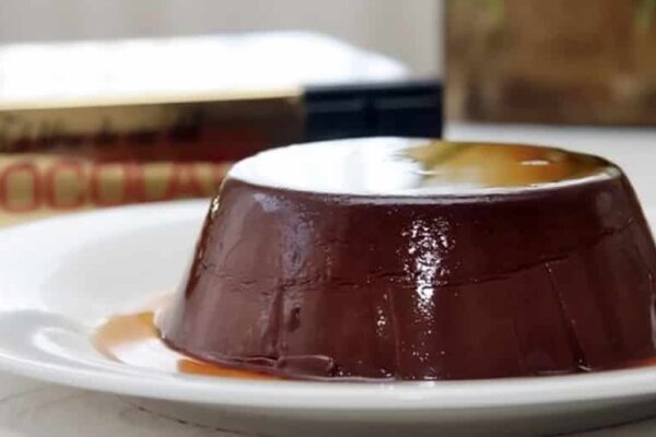 Flan au chocolat recette WW au thermomix