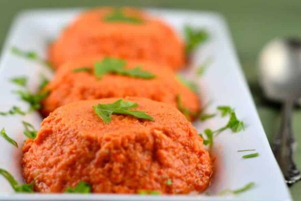 Flans poivron rouge au thermomix