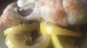 Pilon de poulet au miel et citron au Cookeo