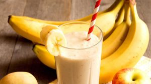 Smoothie Pommes Bananes au thermomix