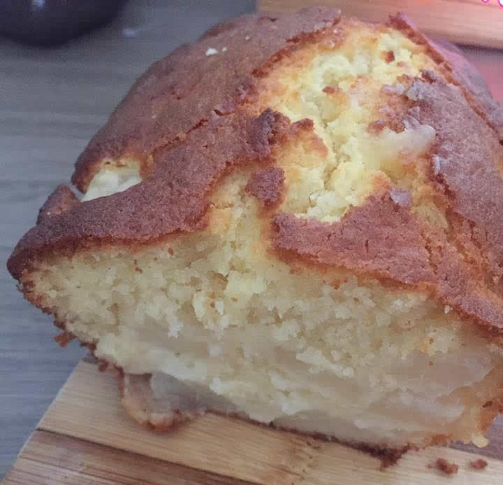 Cake poire mascarpone au Thermomix