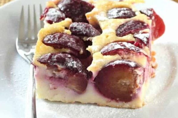 Clafoutis aux prunes avec thermomix