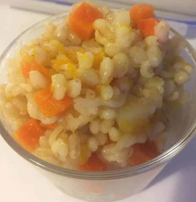 Ebly au portion et carotte au cookeo