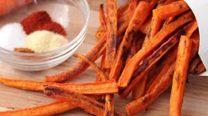 Frites de carottes au thermomix
