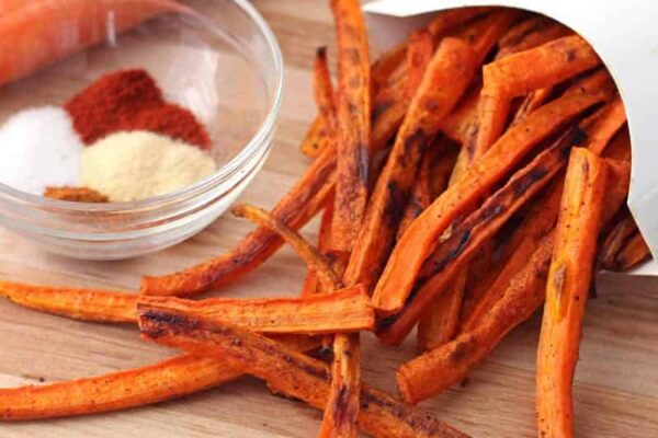 Frites de carottes au thermomix