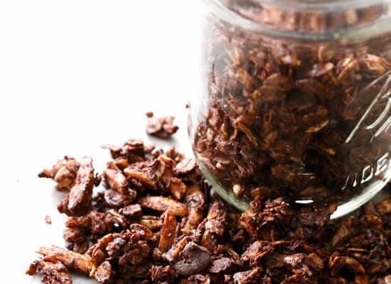 Granola amande et chocolat au thermomix
