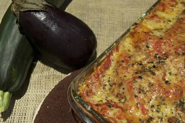 Gratin d'aubergine et courgette au thermomix