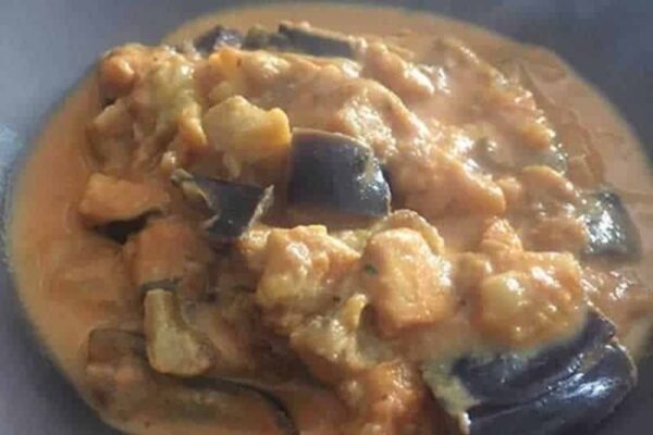 Korma d'aubergine au Cookeo