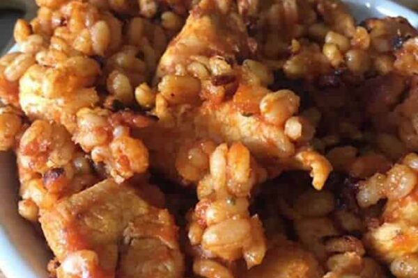 Poulet ebly et sauce tomate au Cookeo