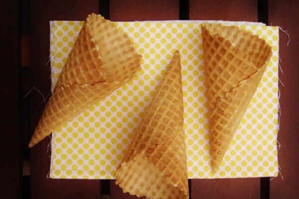 Pâte pour cornets à glace avec thermomix