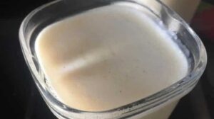 Semoule au lait à la vanille au Thermomix