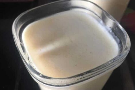 Semoule au lait à la vanille au Thermomix