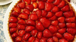 Tarte aux fraises gariguette avec thermomix
