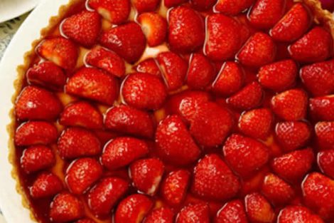 Tarte aux fraises gariguette avec thermomix