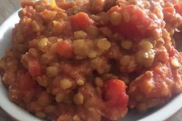 Dahl de lentilles au Cookeo