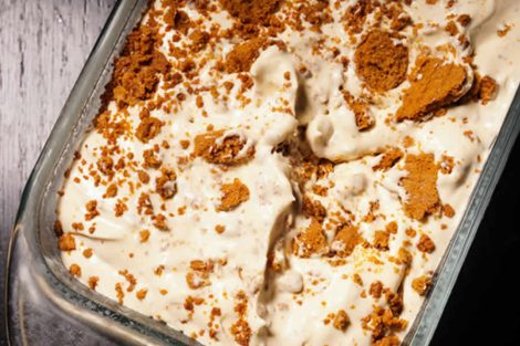 Glace chocolat blanc speculoos au thermomix