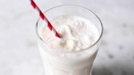 Milkshake à la vanille avec thermomix