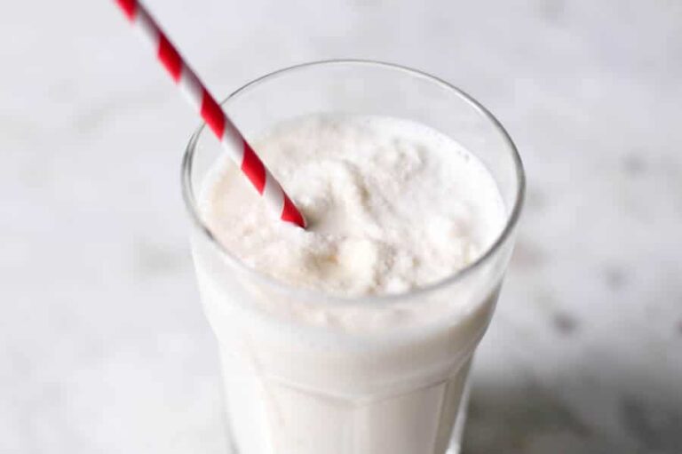 Milkshake à la vanille au Thermomix