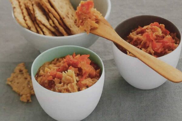 Tartinade d’artichaut et tomate au thermomix