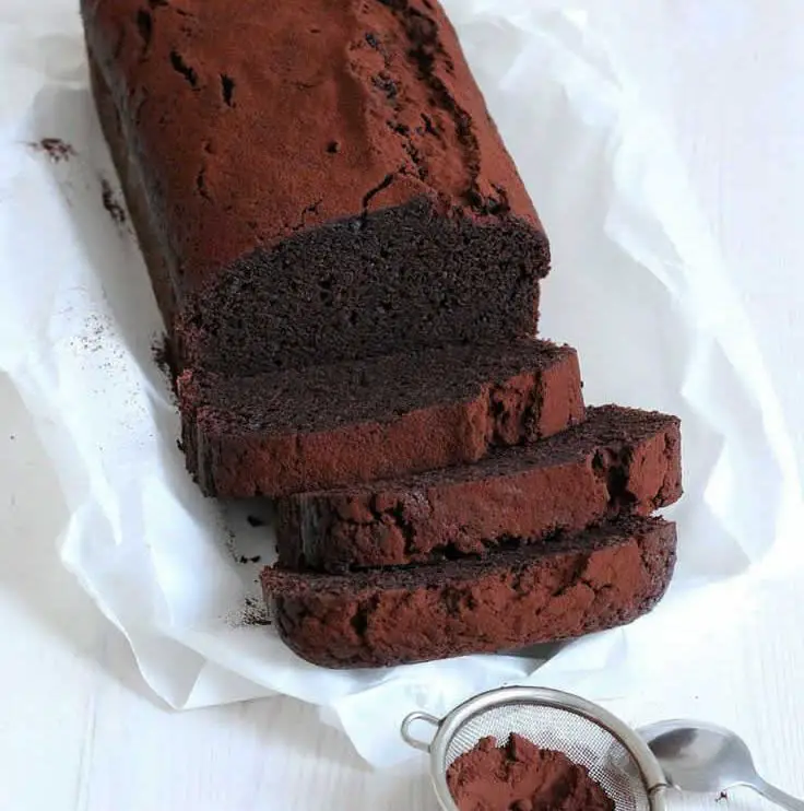Cake au chocolat healthy avec thermomix