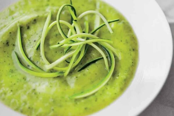Velouté courgettes et pommes de terre au thermomix