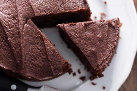 Gâteau moelleux chocolat sans oeufs au thermomix