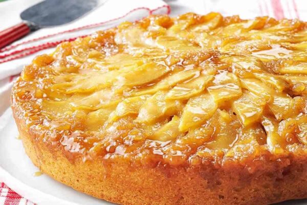 Gâteau aux pommes sans gluten avec thermomix