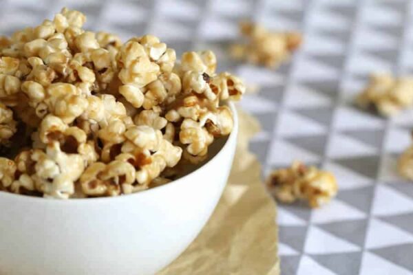 Pop-corn au caramel salé avec Thermomix