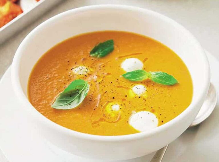 Soupe carottes mozzarella au cookeo