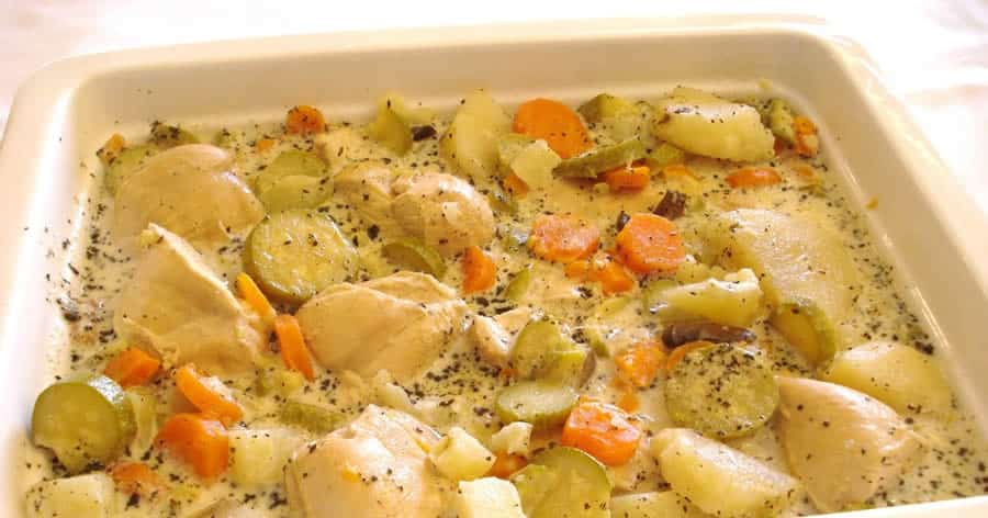 Blancs De Poulet Et Ses Legumes Au Thermomix Recette Thermomix