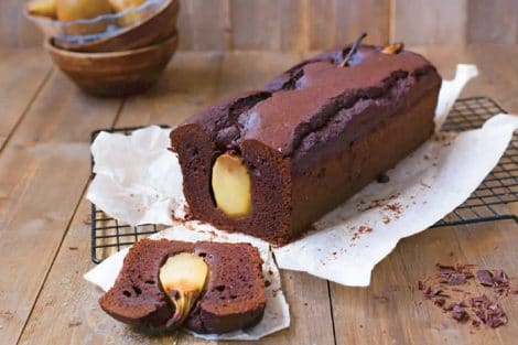 Cake chocolat et poire recette wieght watchers