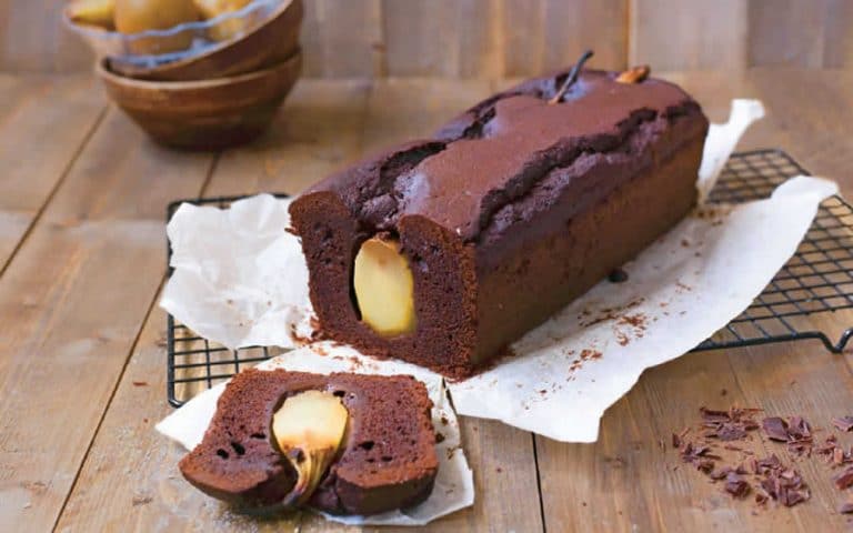 Cake chocolat et poire recette wieght watchers