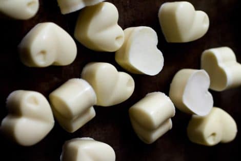 Chocolats blancs fait maison au thermomix