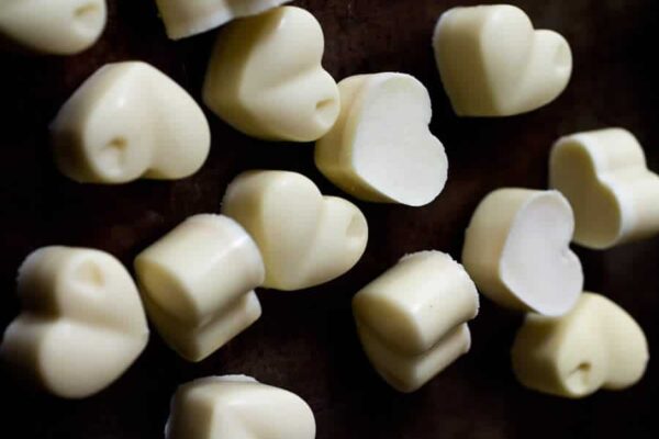 Chocolats blancs fait maison au thermomix