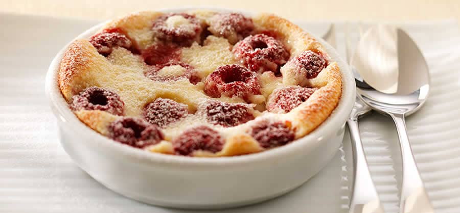 Clafoutis aux framboises recette weight watchers