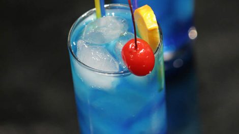 Cocktail blue lagoon au thermomix