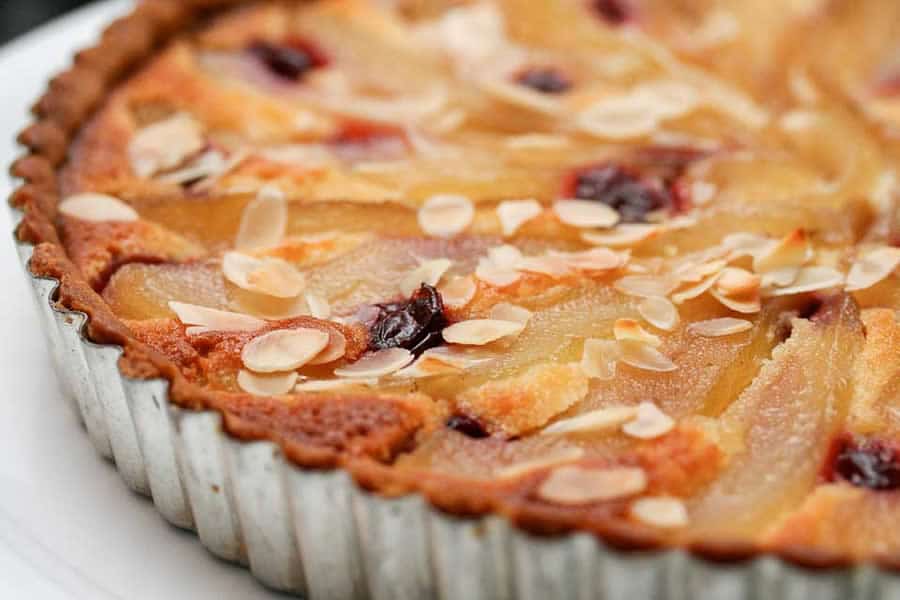 Tarte poires amandes au thermomix