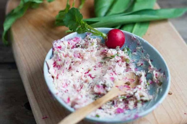 Beurre de radis au thermomix