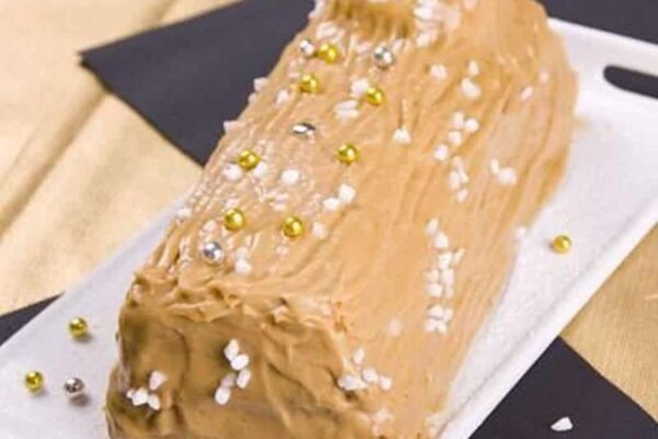 Bûche de Noël Moka au thermomix