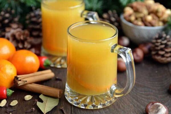 Jus d'orange chaud aux épices au thermomix